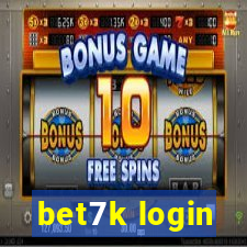 bet7k login